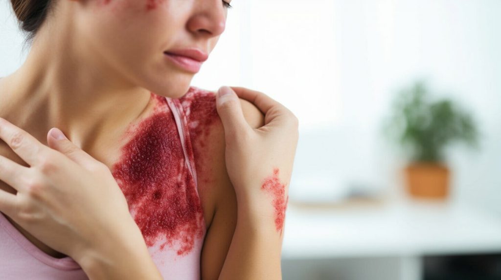 armpit rash cancer