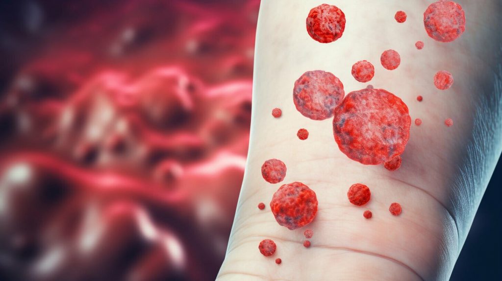 blood cancer skin rash