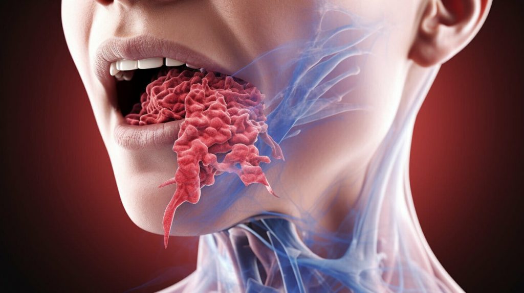 cancer on the throat