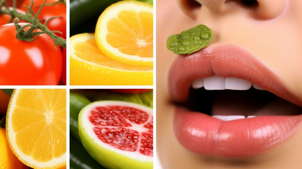 canker sore on lip