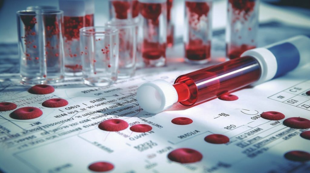 does cancer show up in blood tests