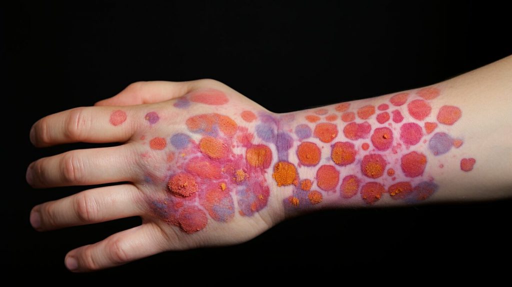 early stage leukemia rash pictures