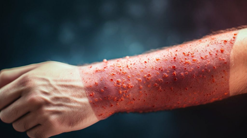 leukemia cancer skin rash