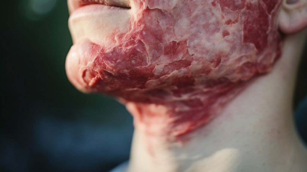 lymphoma lump on neck