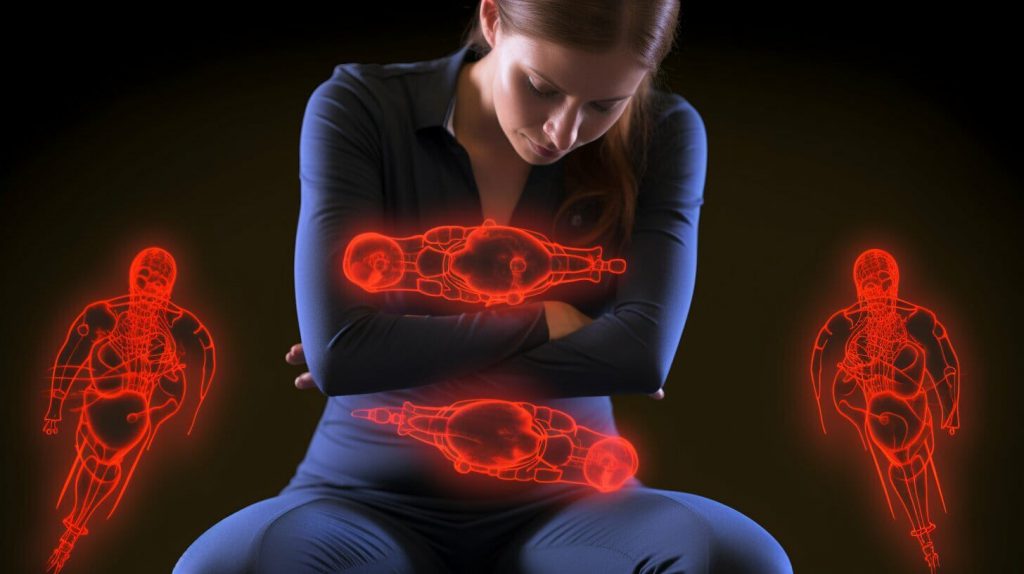 ovary and back pain