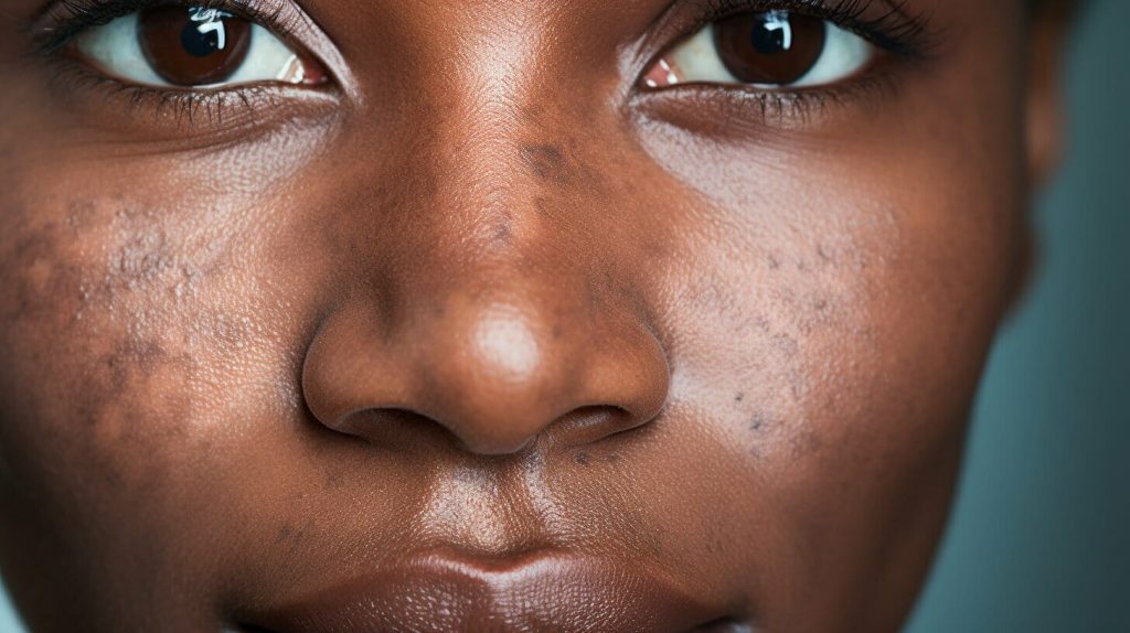skin cancer face