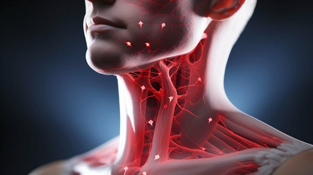 swollen lymph node in neck