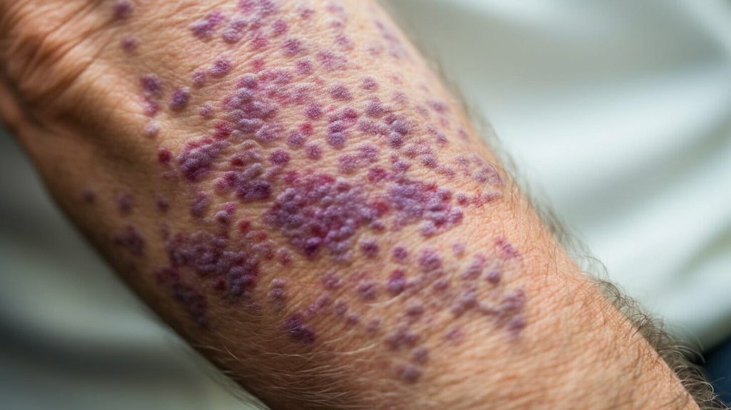 what does leukemia rash look like