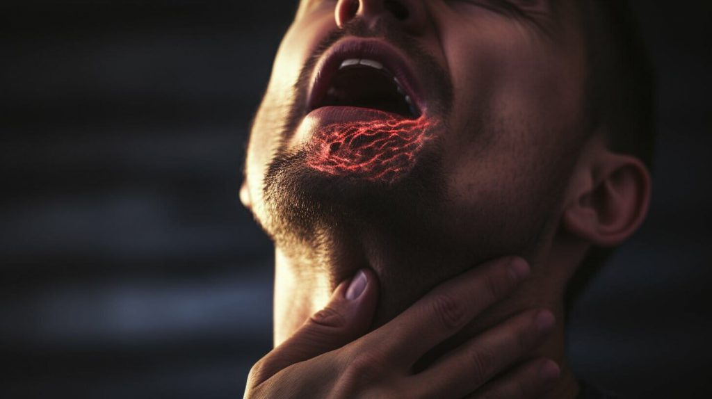 what does throat cancer look like