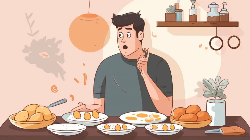 why do eggs make me nauseous